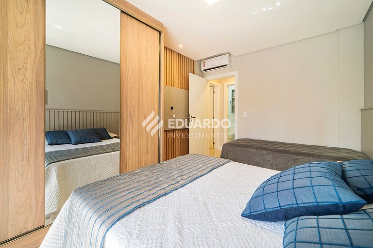 306 B 04 dormitórios e jacuzzi para 09 pessoas