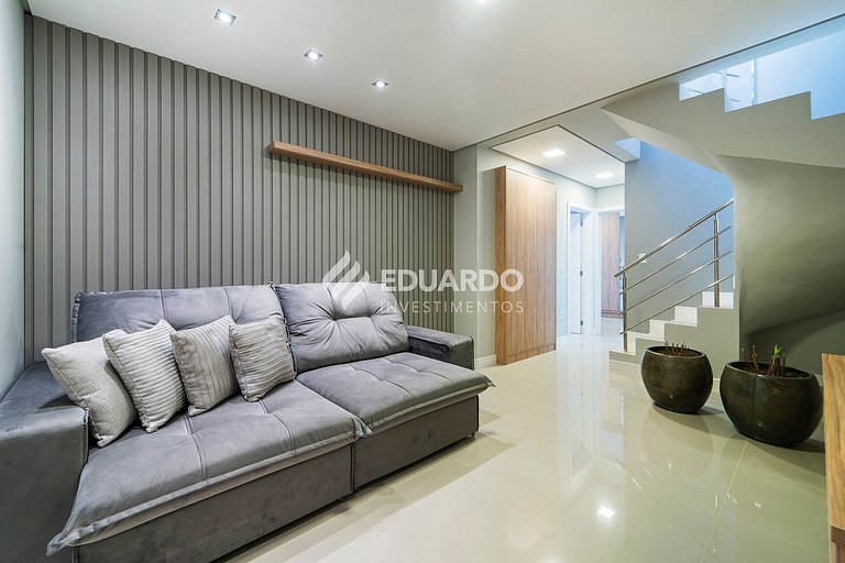 04 dormitórios e jacuzzi para 09 pessoas