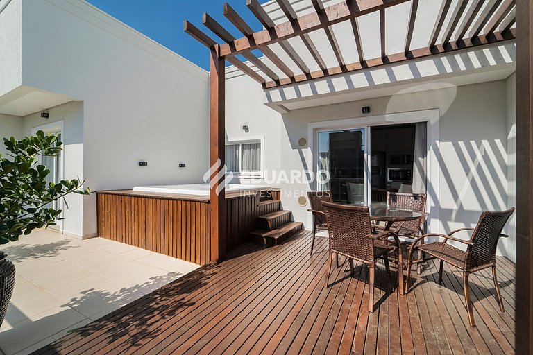 306 B 04 dormitórios e jacuzzi para 09 pessoas