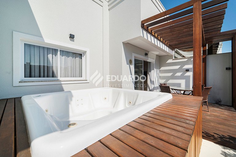 306 B 04 dormitórios e jacuzzi para 09 pessoas