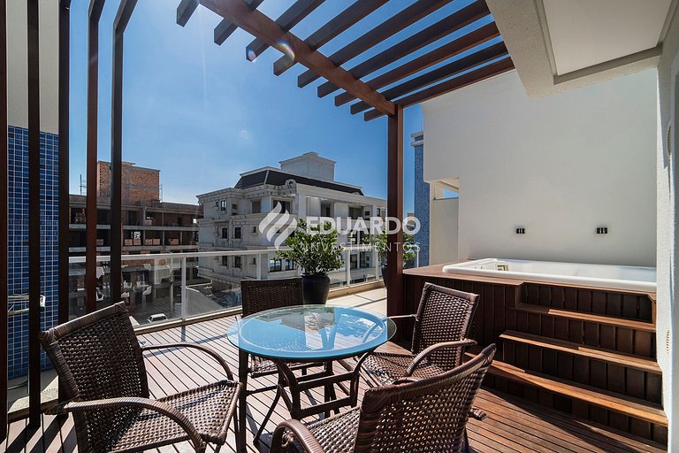 306 B 04 dormitórios e jacuzzi para 09 pessoas